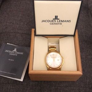 Jacques Lemans Gold (stainless steel) watch